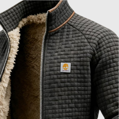 KODIAK™ | HIGH INSULATION PADDED JACKET WITH LEATHER DETAILS