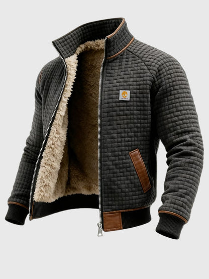 KODIAK™ | HIGH INSULATION PADDED JACKET WITH LEATHER DETAILS